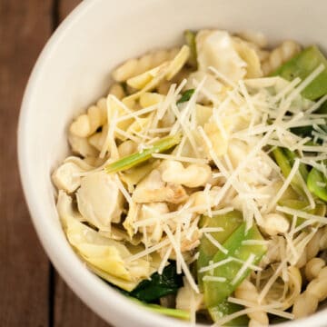 Lemony Spring Vegetable Pasta