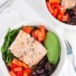 Mediterranean Salmon and Farro Buddha Bowl