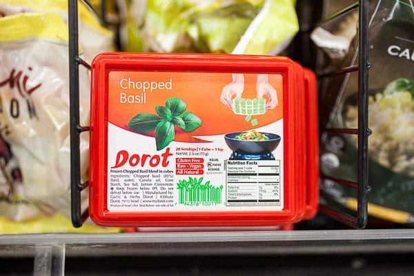 Dorot basil in store