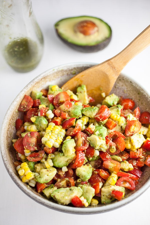 Italian-Style Salsa with Dorot Basil Vinaigrette