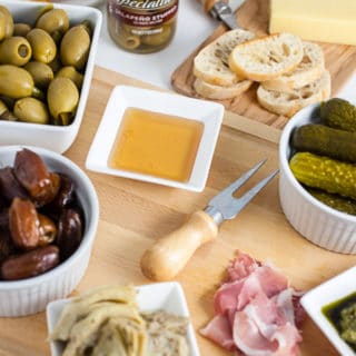 Simple Spring Antipasto Platter