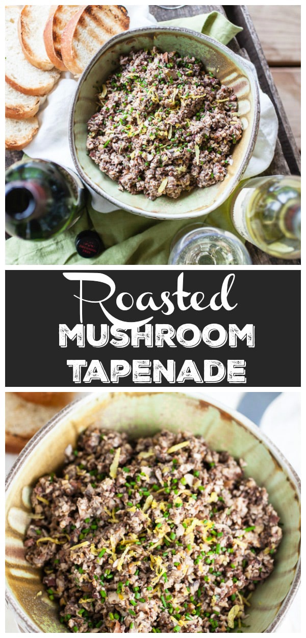 Mushroom Tapenade Appetizer The Rustic Foodie®