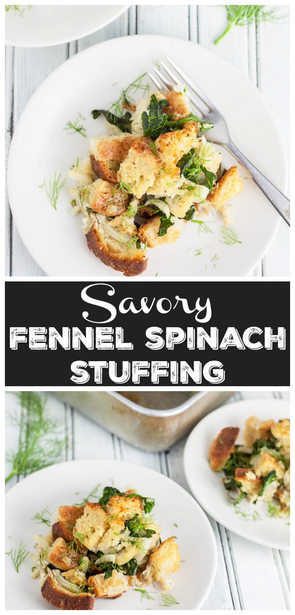 Fennel Spinach Stuffing The Rustic Foodie®