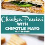Chicken Panini with Chipotle Mayo #TheRusticFoodie