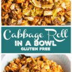 Cabbage Roll In A Bowl #TheRusticFoodie