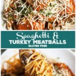 Spaghetti and Turkey Meatballs #TheRusticFoodie