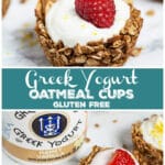 Greek Yogurt Oatmeal Cups
