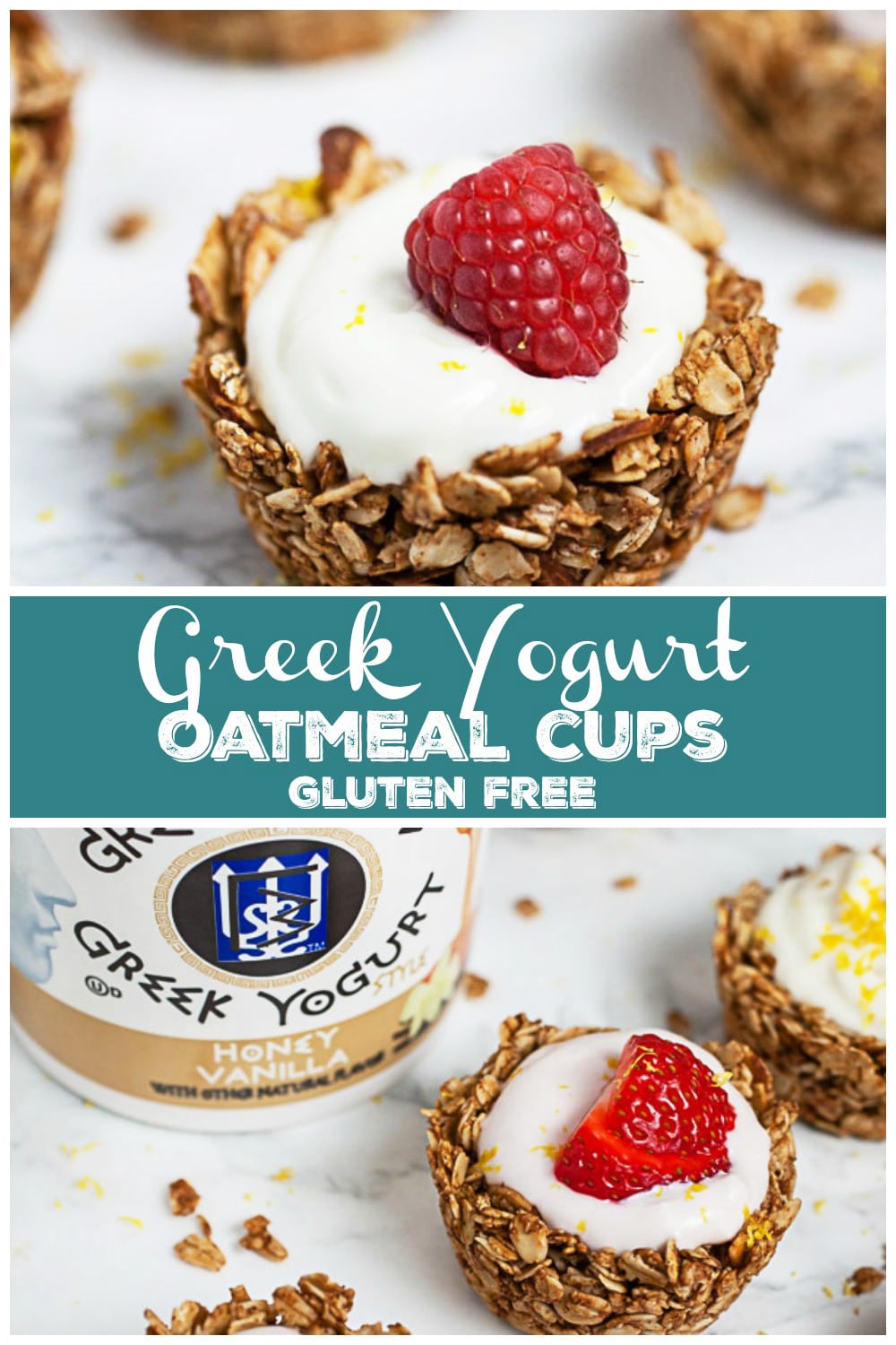 Oatmeal Yogurt Cups The Rustic Foodie®