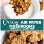 Crispy Air Fryer Mushrooms