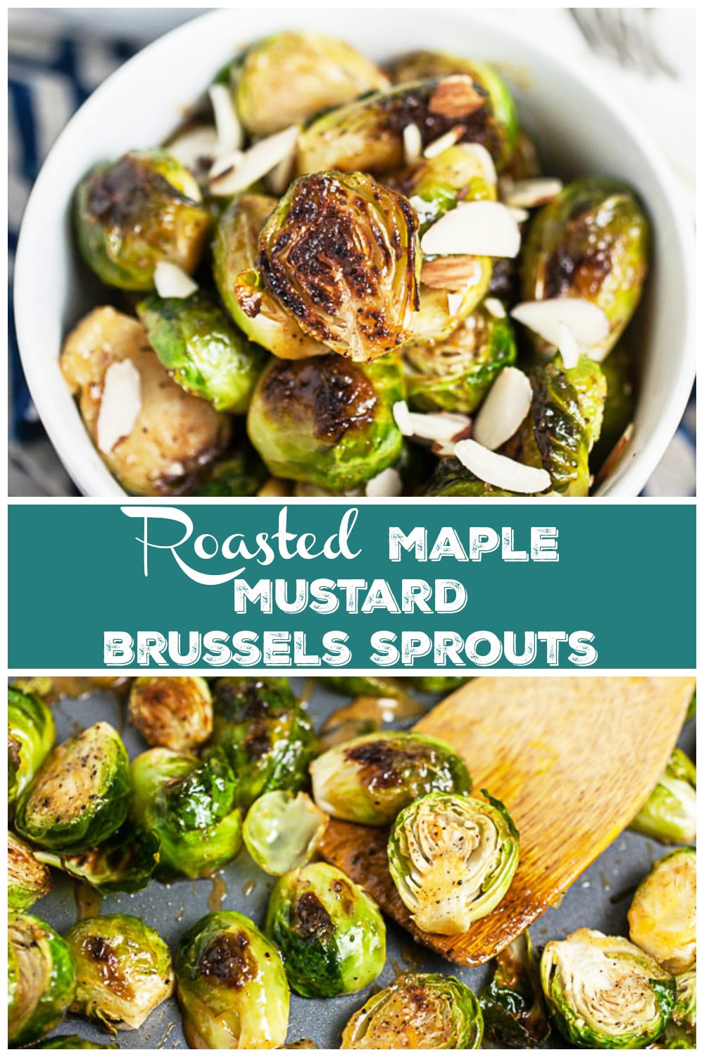 Maple Mustard Brussels Sprouts The Rustic Foodie®