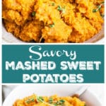 Savory Mashed Sweet Potatoes