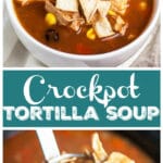 Crockpot Tortilla Soup