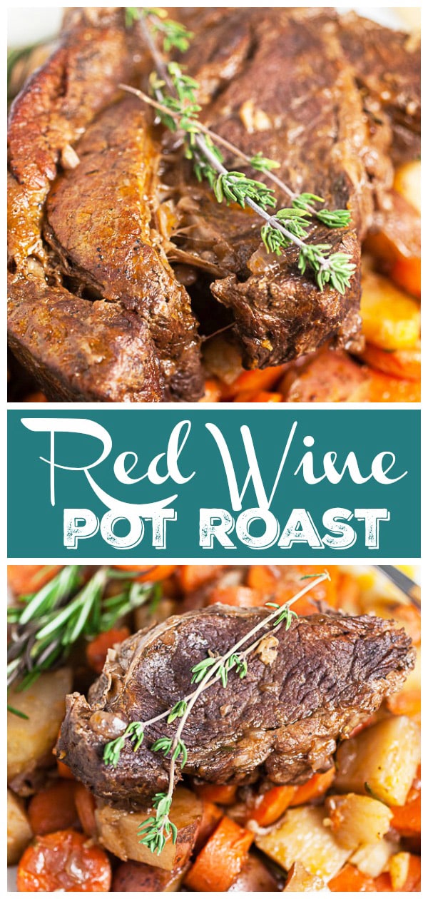 Red Wine Pot Roast (Dutch Oven) The Rustic Foodie®