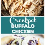 Crockpot Buffalo Chicken