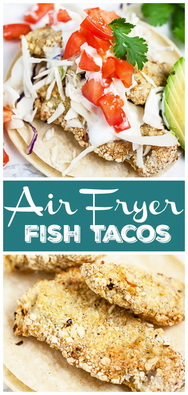 Air Fryer Fish Tacos (Panko Breaded) The Rustic Foodie®