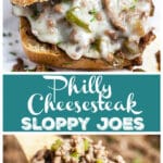 Philly Cheese Steak Sloppy Joes