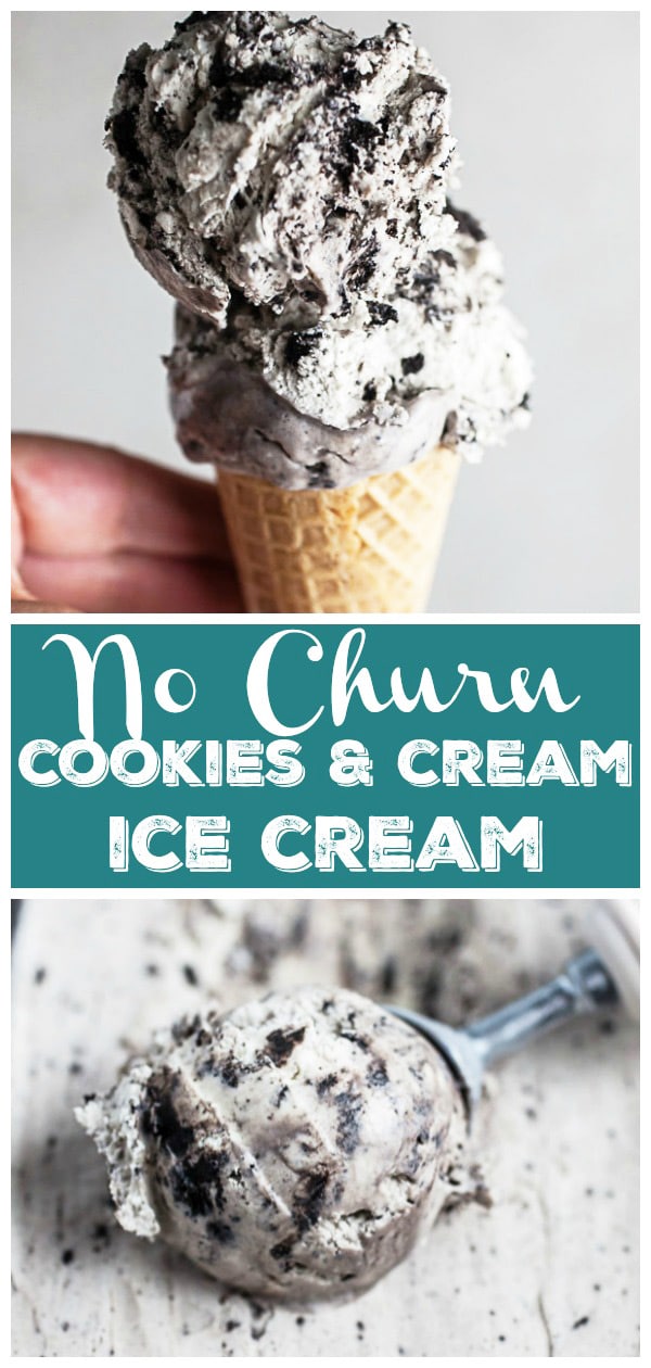 Cookies and Cream Ice Cream (Gluten Free) The Rustic Foodie®