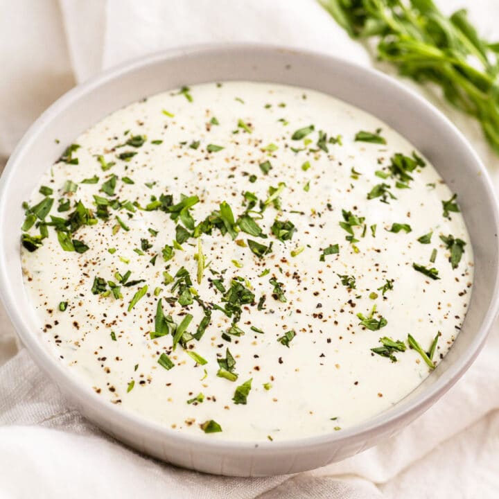 Creamy Lemon Tarragon Dipping Sauce The Rustic Foodie®