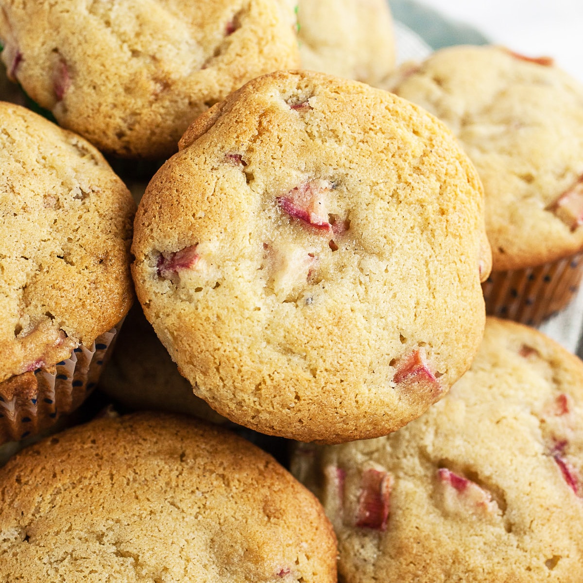 Gluten Free Rhubarb Muffins with Streusel Recipe The Rustic Foodie®