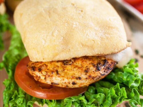 Italian Grilled Chicken Sandwich