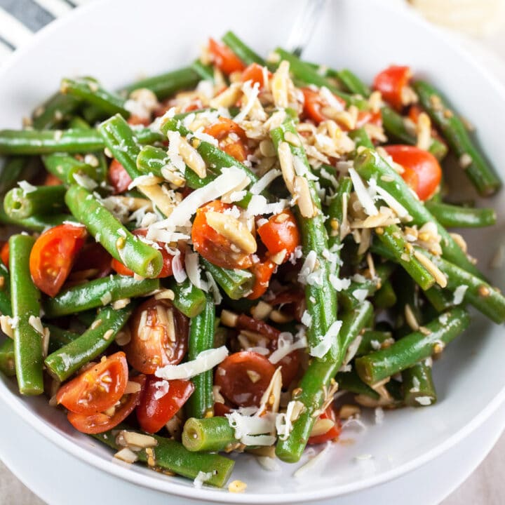 Italian Green Bean Salad The Rustic Foodie®