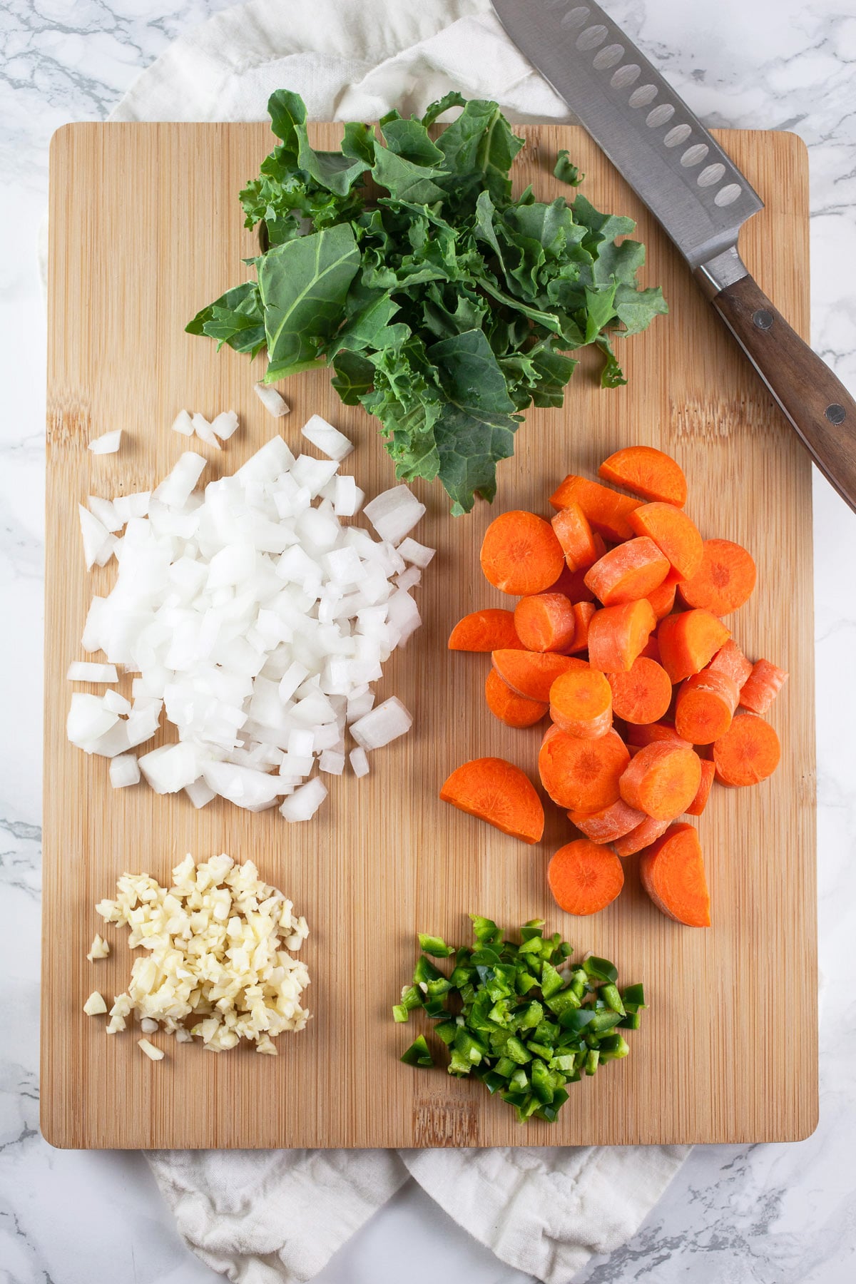 Cannellini Bean Kale Soup with Carrots The Rustic Foodie®