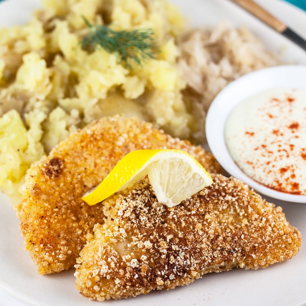 Kohlrabi Schnitzel (Pan Fried & Baked) The Rustic Foodie®