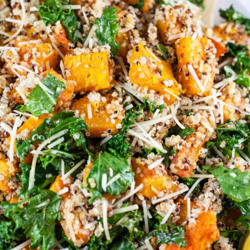 Butternut Squash Quinoa Salad The Rustic Foodie®