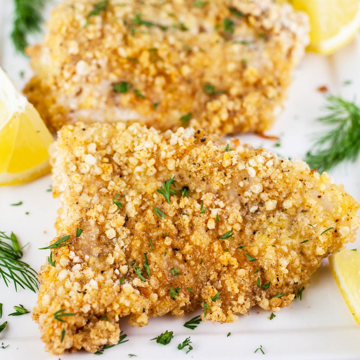 Breaded Walleye Fish Fingers