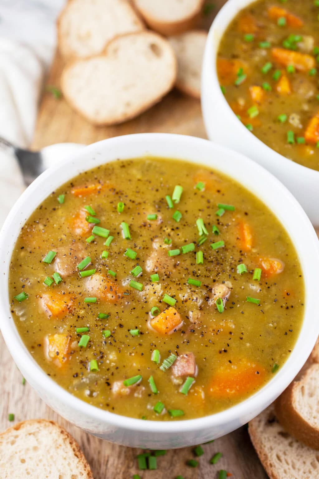 Split Pea and Ham Soup (Instant Pot) The Rustic Foodie®