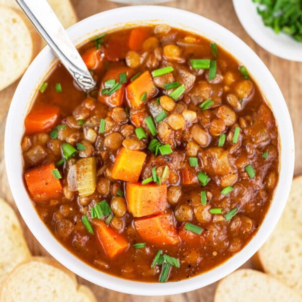 Hearty Lentil Soup | The Rustic Foodie®