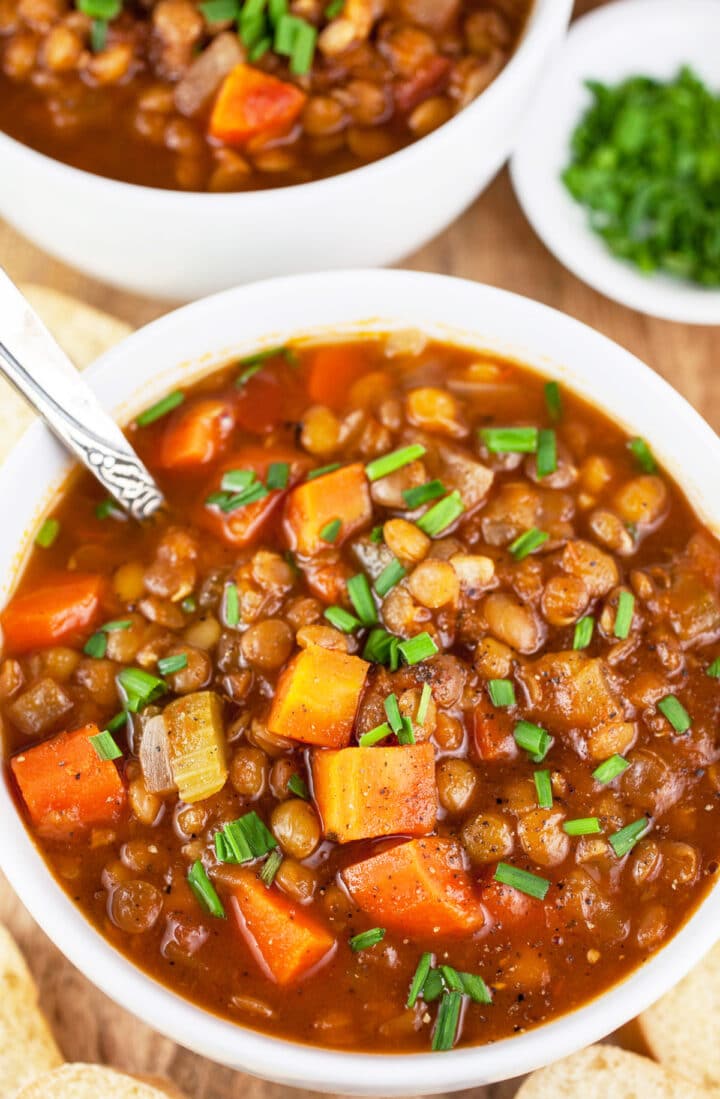 Hearty Lentil Soup | The Rustic Foodie®