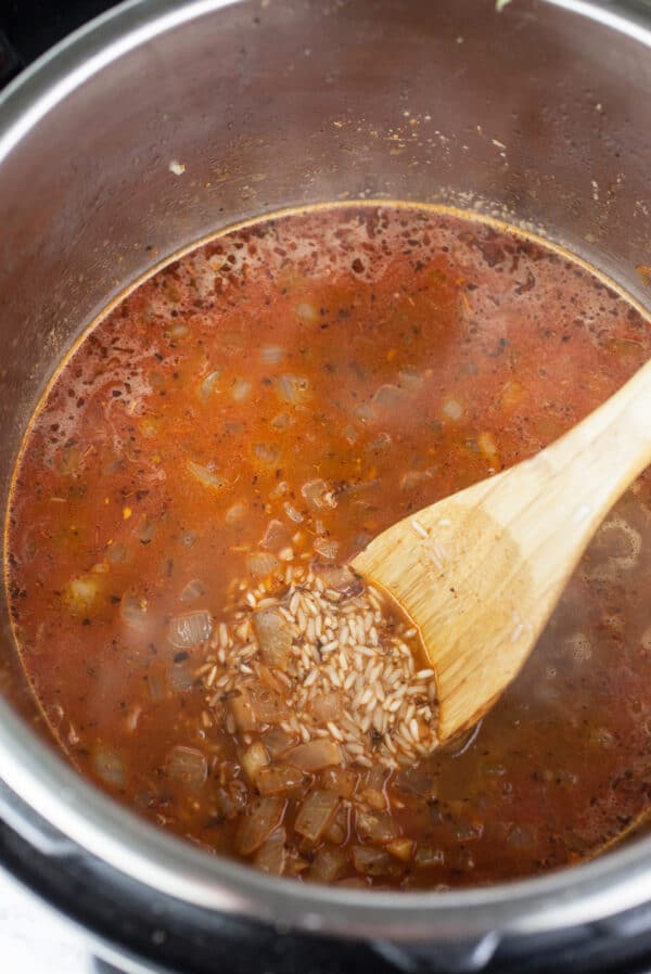 Instant Pot Mediterranean Chicken and Rice The Rustic Foodie®