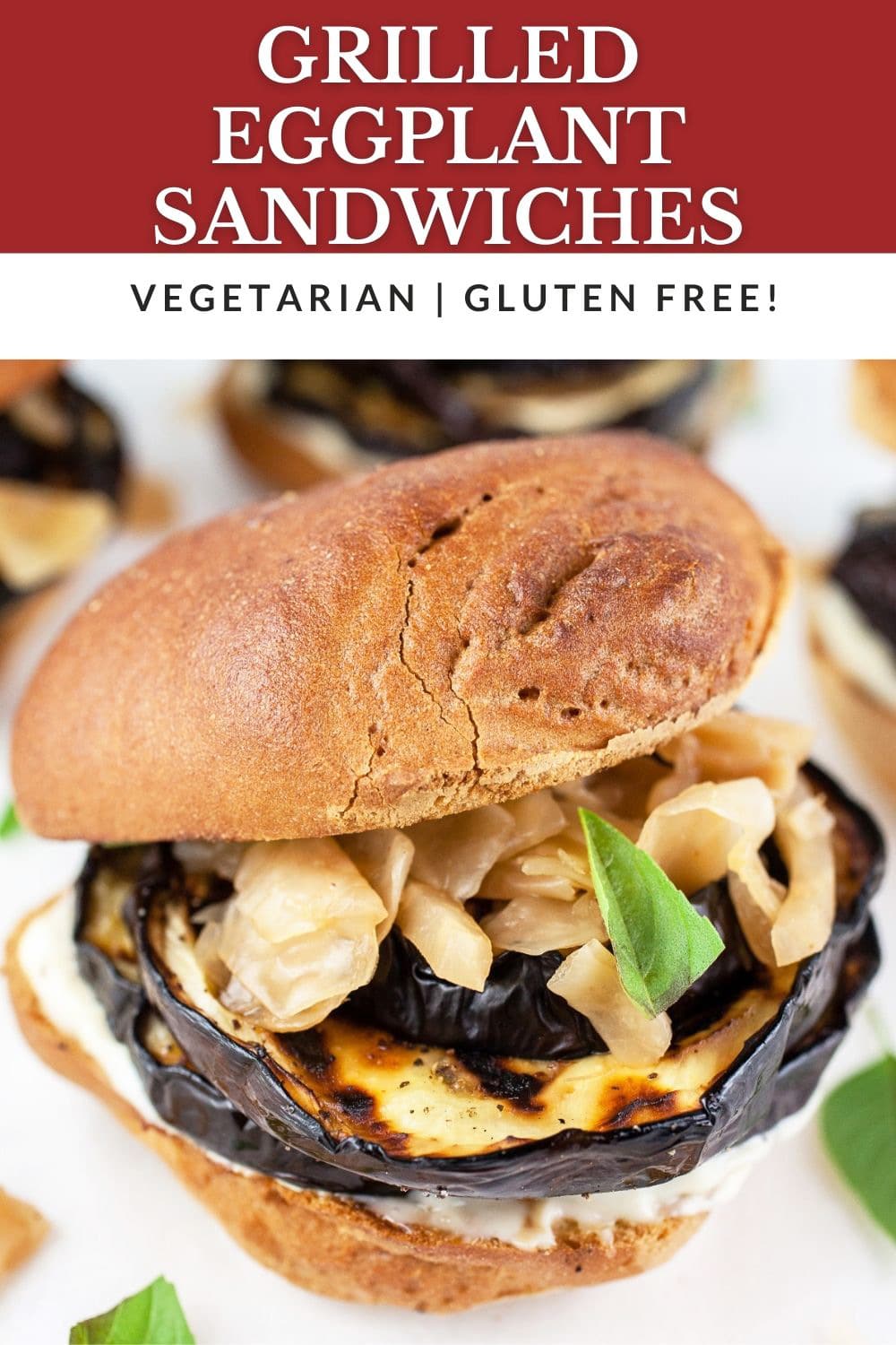 Grilled Eggplant Sandwiches with Miso Mayo The Rustic Foodie®